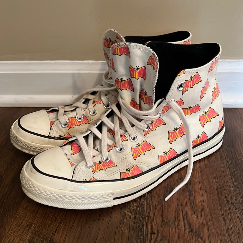 Converse all-Star high tops. Batman size 10